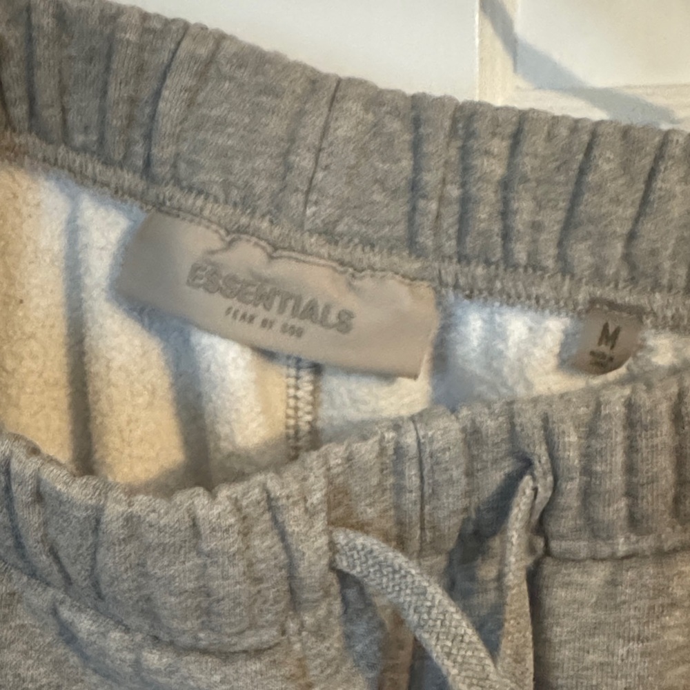 ESSENTIALS Gray Sweatpants with Drawstring - image 2